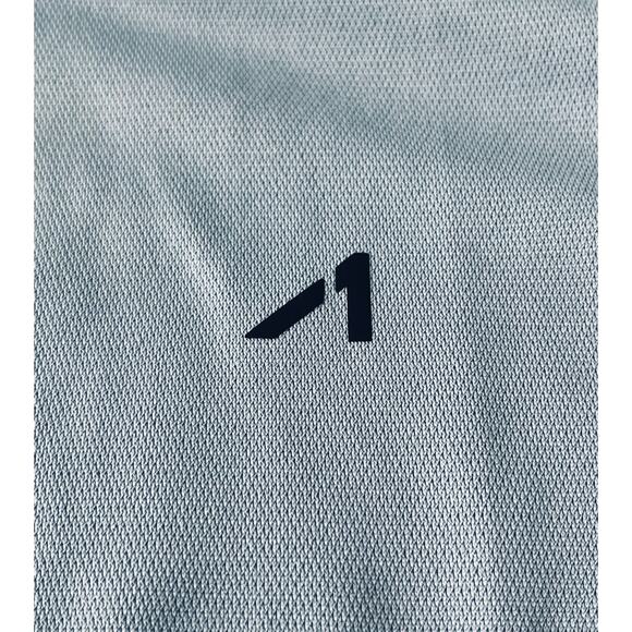 ALIVE LONG SLEEVE FRONT FULL ZIP JACKET, MENS, XL, LIGHT BLUE WITH BLACK TRIM - Picture 8 of 12